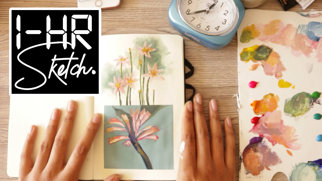 REAL-TIME &middot; 1-Hour in My Sketchbook &middot; SKTCH1HR #3