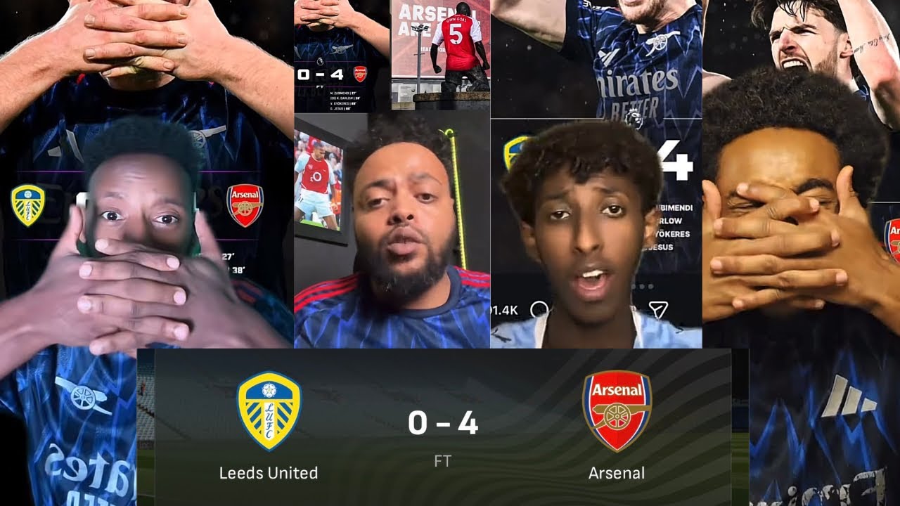Leeds United VS Arsenal ሊድስ ዩናይትድ VS አርሰናል 