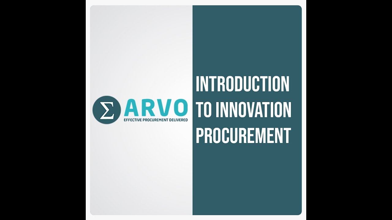 Introduction to innovation procurement