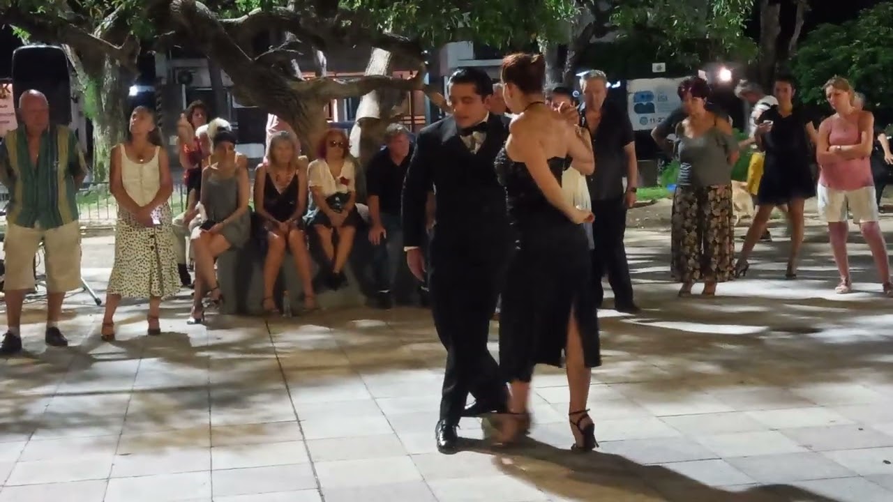 Don Agustín Bardi. Osvaldo Pugliese. Jimena Hoeffner y Max Vera.