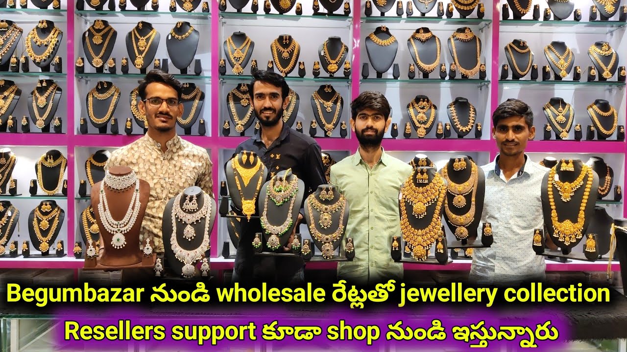 Latest collection Jewellery wholesale ధరల్లో || full stock || full new variety👌video call Resellers👍