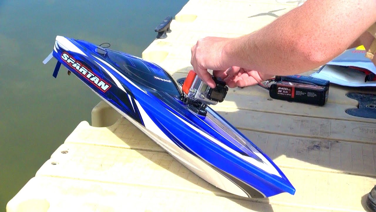 RC ADVENTURES - Traxxas Spartan, 6S Lipo, DJi Vision 2+, GoPro Hero 3, Radio Control Boat