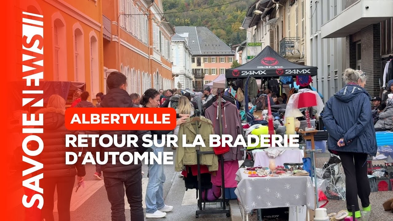 Retour sur la braderie d'automne d'Albertville !