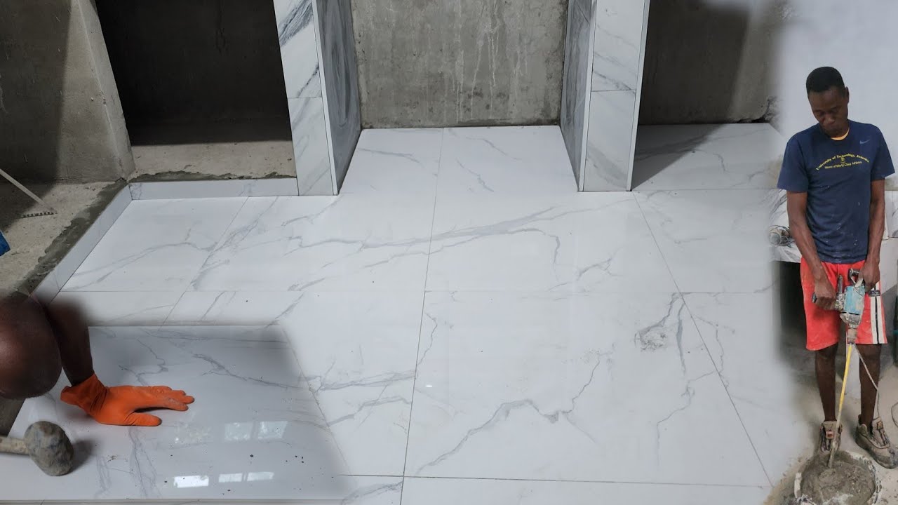 Kitchen floor complet polishing process next i love it