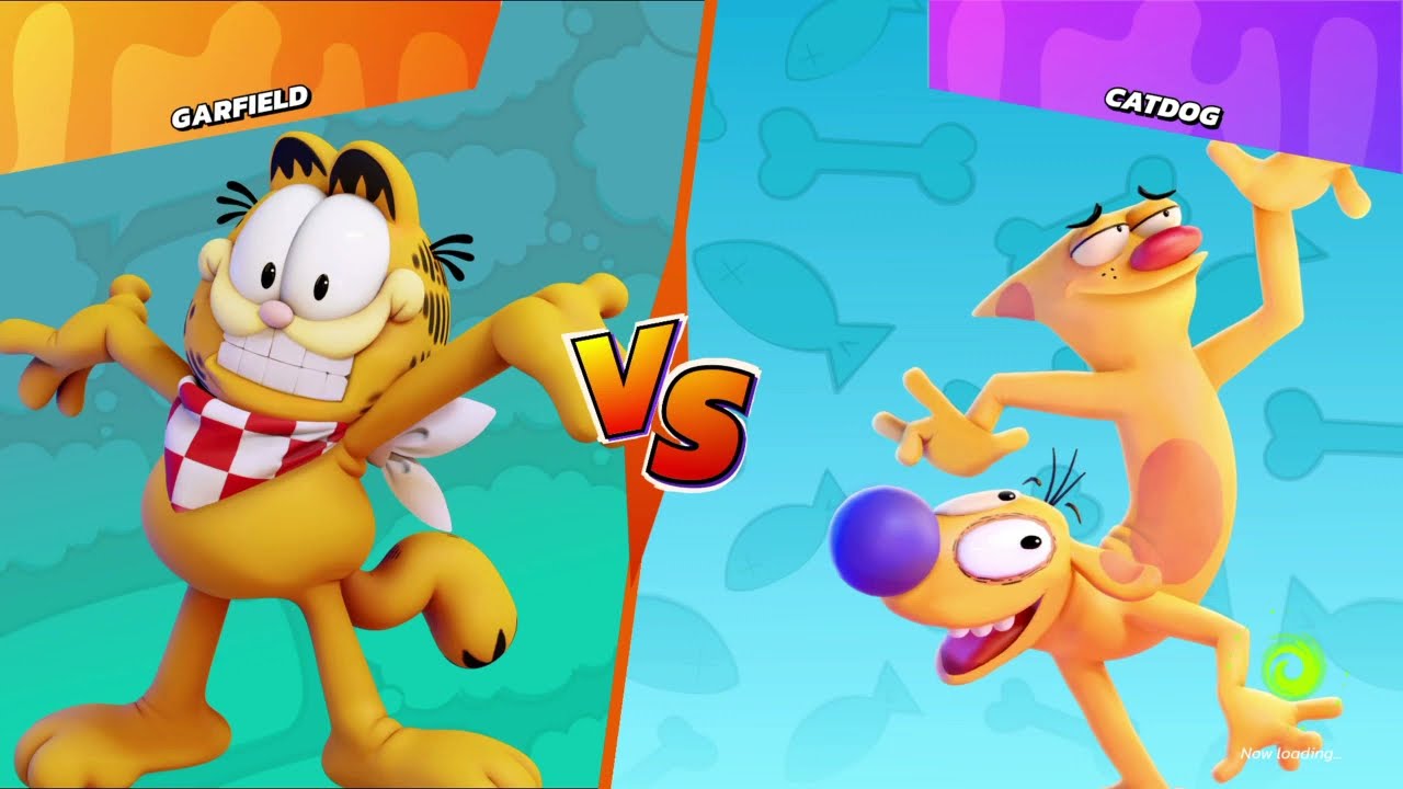 Request:Rematch:Garfield Vs CatDog|Nickelodeon All-Star Brawl