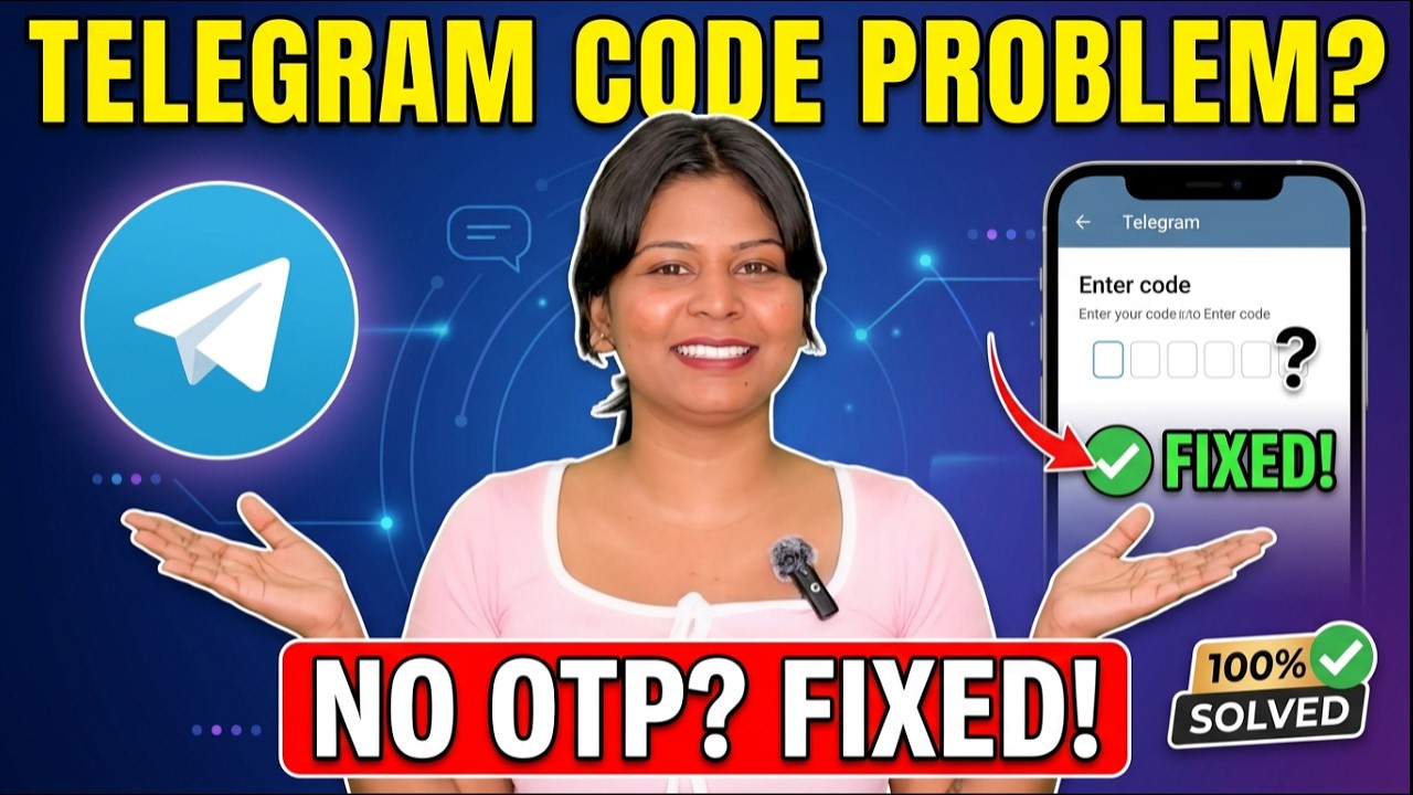 Как исправить проблему с отправкой кода в Telegram | Проблема с OTP в Telegram | Решение проблемы...