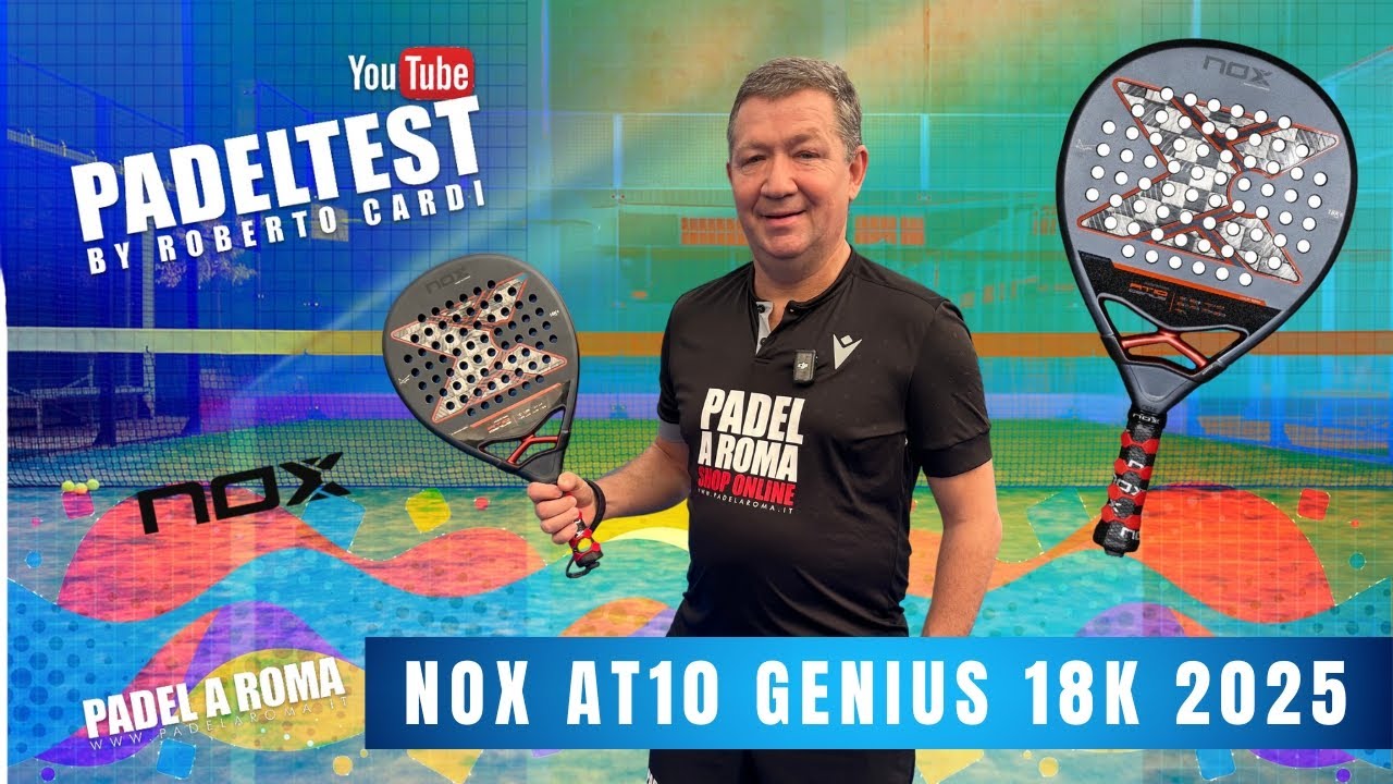 Nox AT10 Luxury Genius 18K Alum 2025. Padel Test by Roberto Cardi