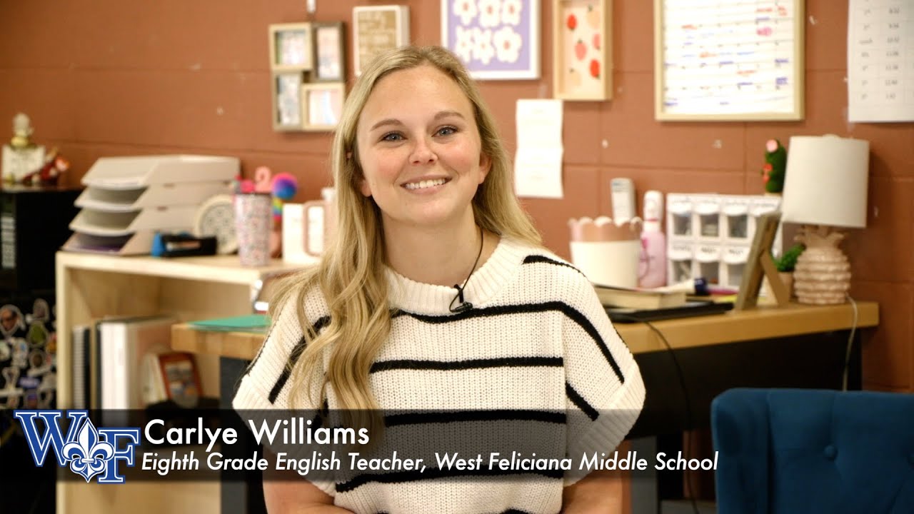 West Feliciana Middle School - Teacher of the Year 2025 - Carlye Williams