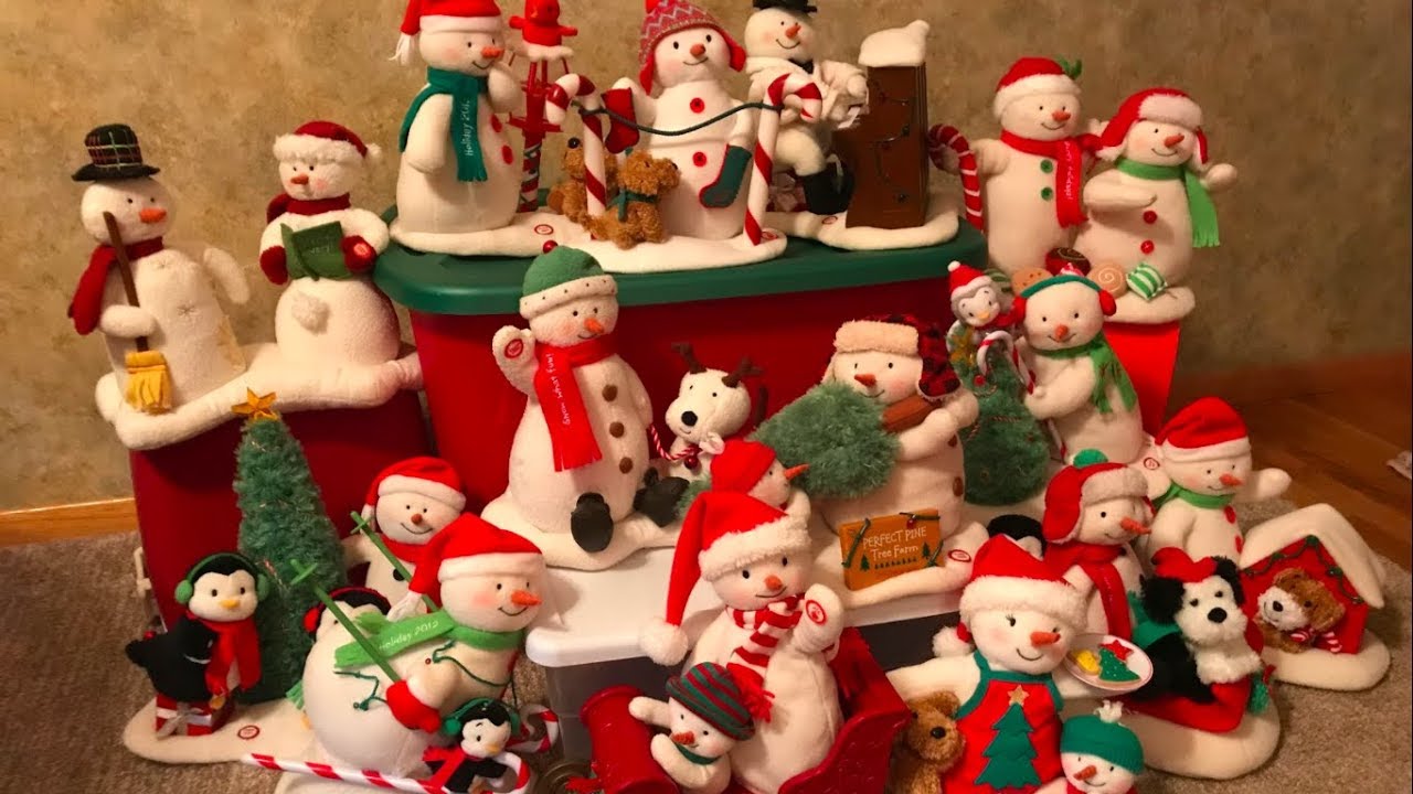 My Hallmark Singing Snowmen Collection ⛄️ (2017)