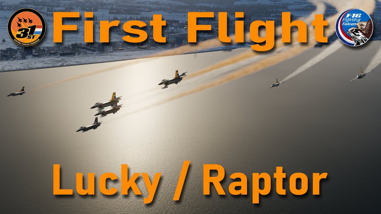 DCS: First Flight: Escort/Sead/Strike Package