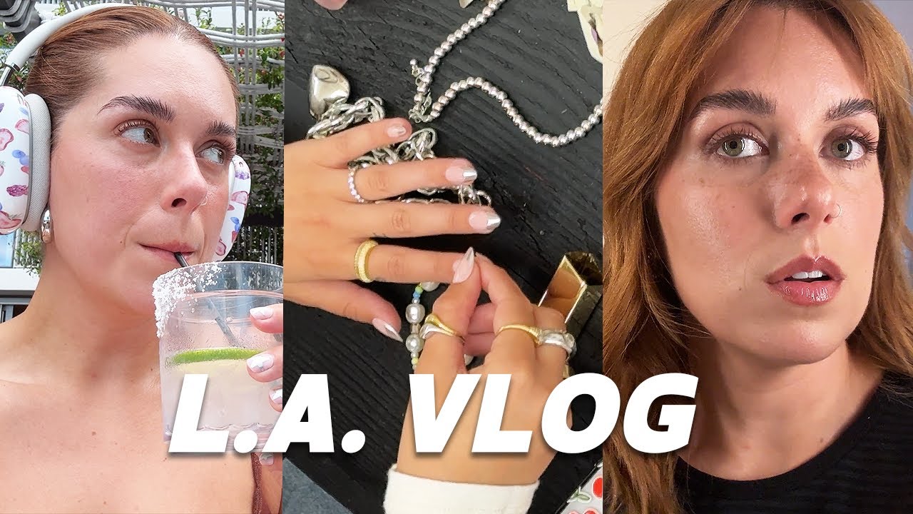 LOS ANGELES TRAVEL VLOG // work trip + something exciting 👀💅🏼