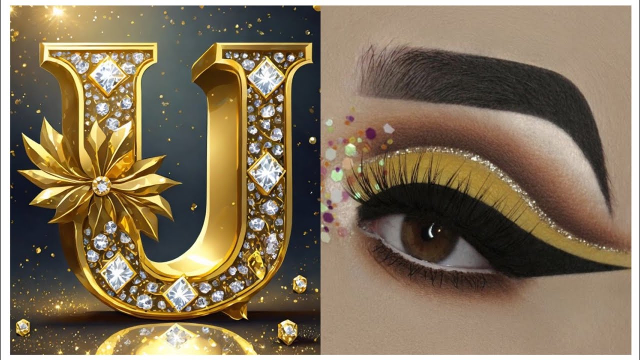 #AtoZ Letter's||🥰#choose your names first letters and ||See your Favourite Eye Makeup❤️||✨