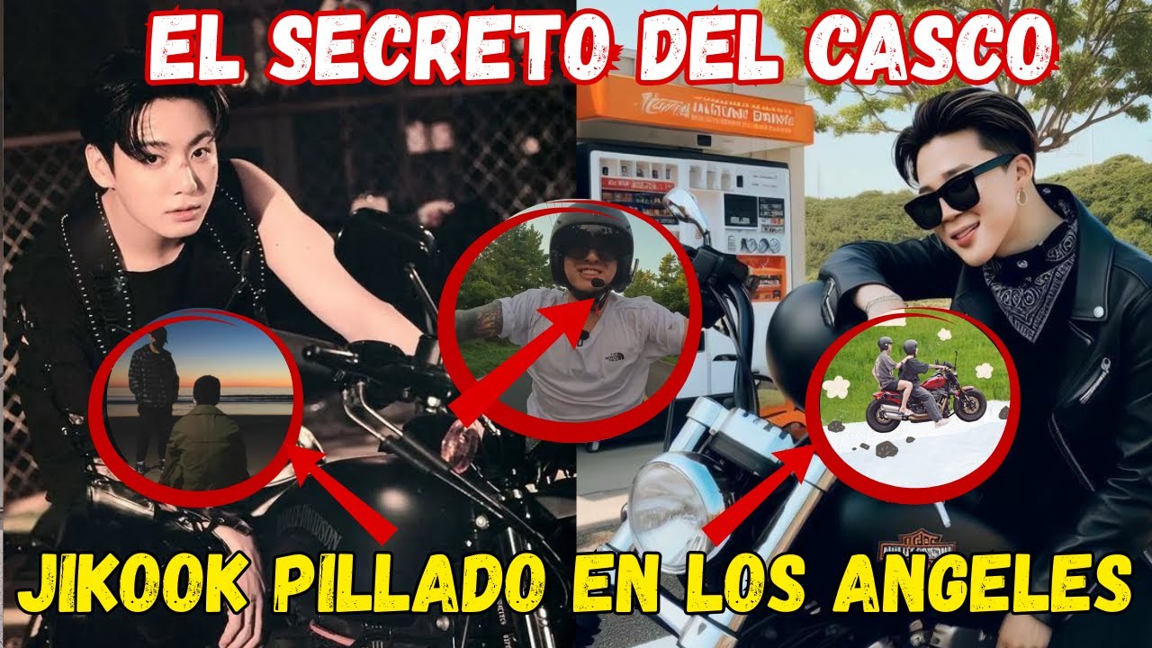 🏍️ EL SECRETO DEL CASCO DE JIKOOK | 📡 AUDIOS OCULTOS DEL CANAL PRIVADO Y UN FAN LOS VIO EN LA MOTO 🔥