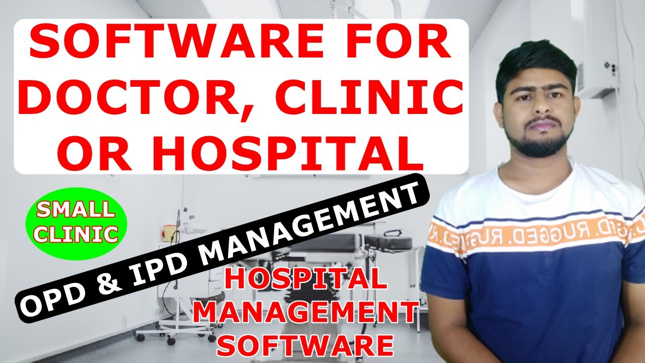Software for Doctor, Clinic & Hospital with IPD & OPD | Hospital Management System | Part-H1 | Hindi
