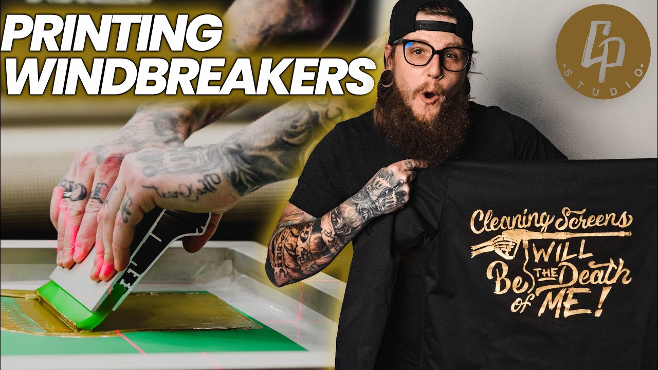 How to Print on Nylon Windbreakers