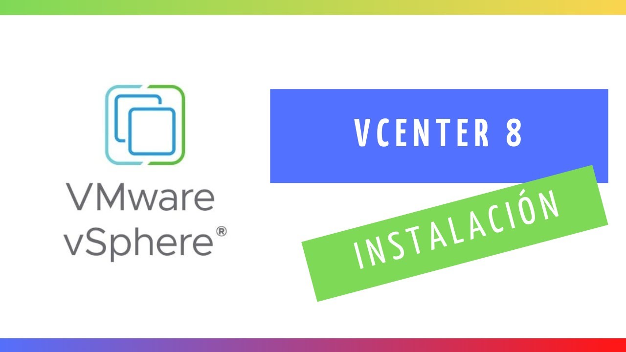 VMware vSphere 8 - Cómo INSTALAR #vCenter