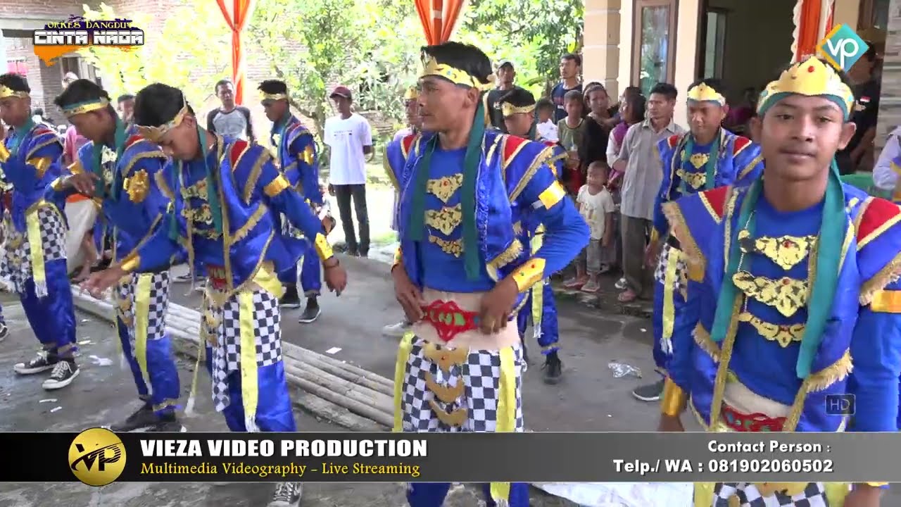 TARI LATAR ( BANDAR GINCU ) ~ BUROK DANGDUT CINTA NADA BUDAYA SHOW CIHAUR 01/05/2023