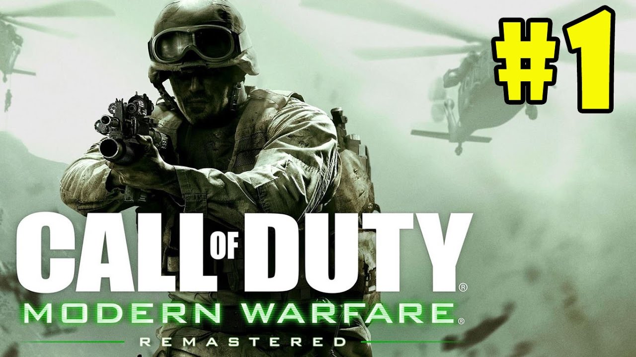 Call of Duty 4: Modern Warfare Remastered - Walkthrough - Part 1 - F.N.G. (PC HD) [1080p60FPS]