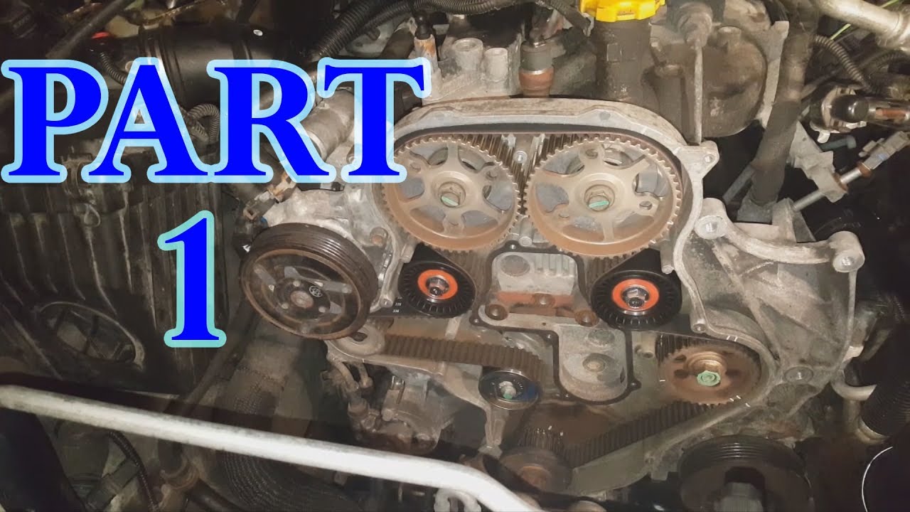 Ремень ГРМ Jeep Liberty 2.8 CRD, часть 1