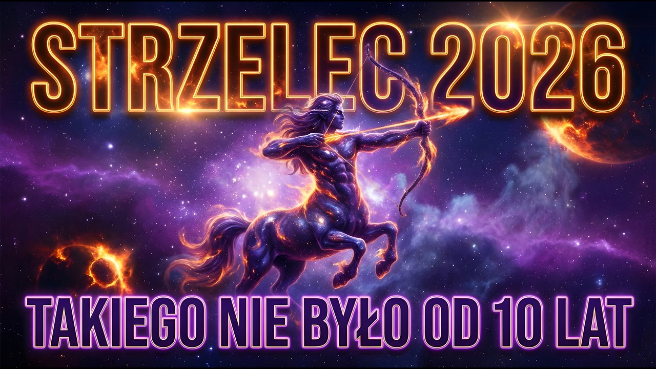 Strzelec 2026: Najszczęśliwszy Rok Dekady | Raz na 10 lat | Horoskop