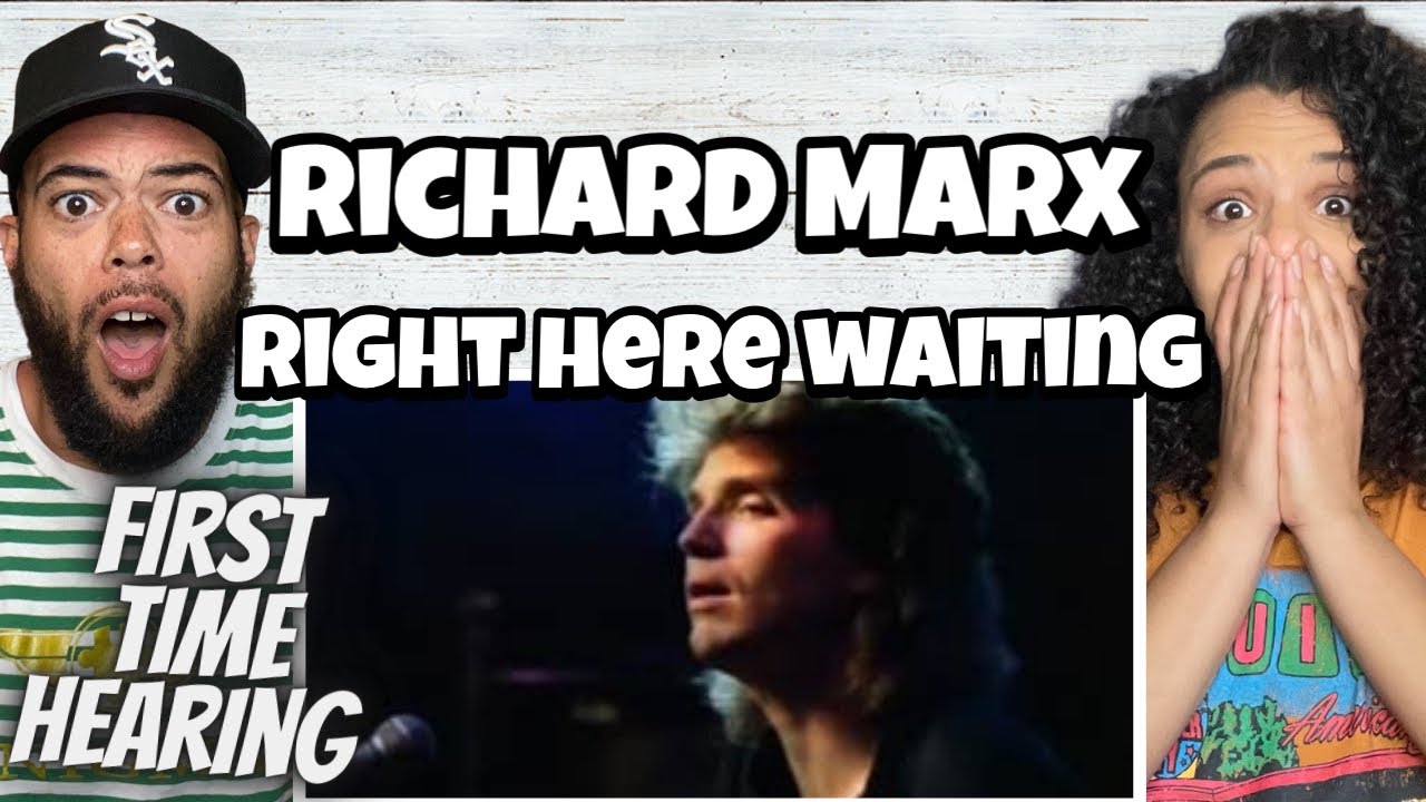 SPEECHLESS!| FIRST TIME HEARING Richard Marx - Right Here Waiting REACTION