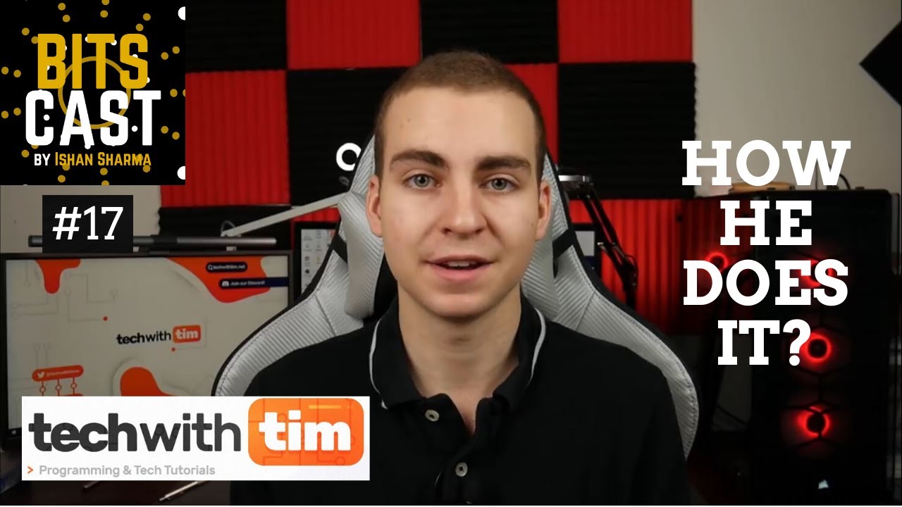 @Tech With Tim : Journey From CS Student to 250k+ Subs YouTuber and Microsoft Intern