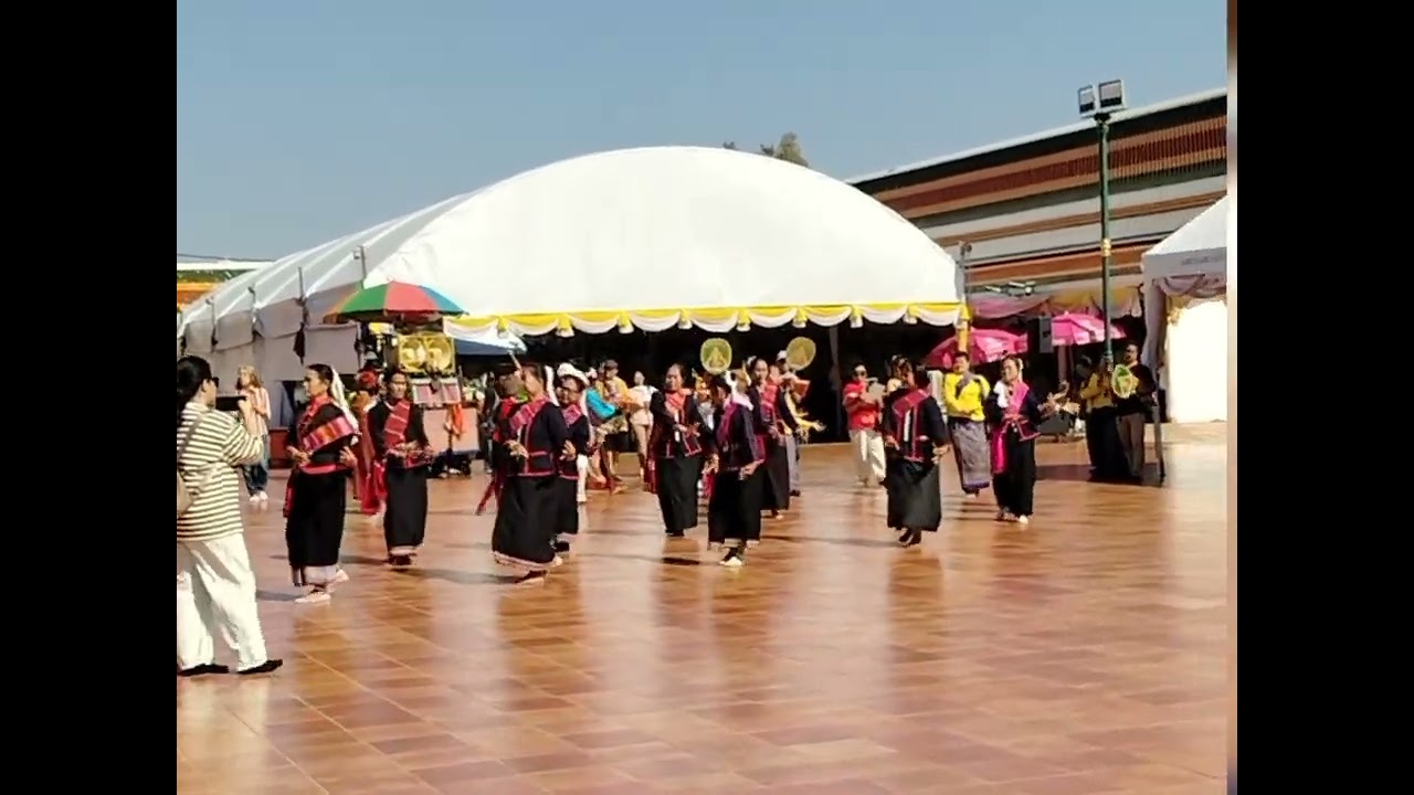 รำถวายองค์พระธาตุเชิงชุม #ไหว้พระ 