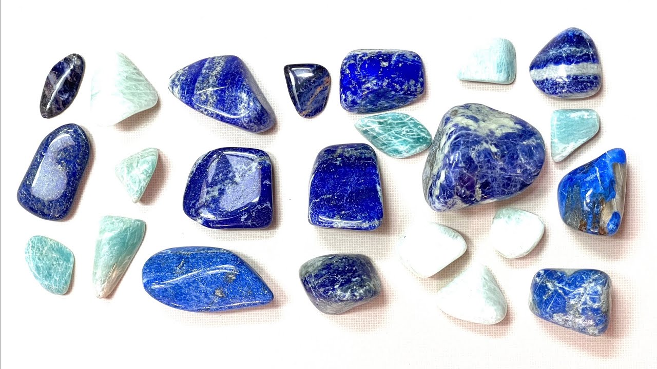 Tumbling a batch of soft rocks - Lapis Lazuli, Sodalite, Amazonite, Opal