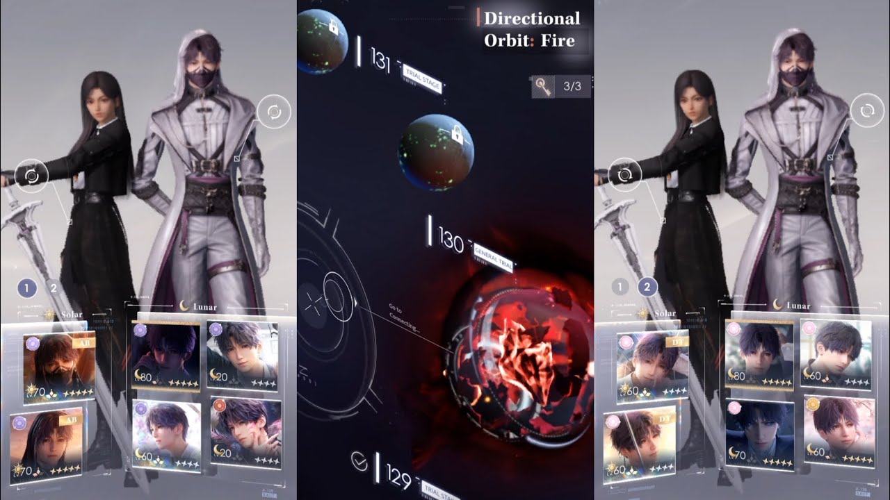 Deepspace Trials: Directional Orbit Fire 130 [Underleveled Rafayel Teams] Love and Deepspace