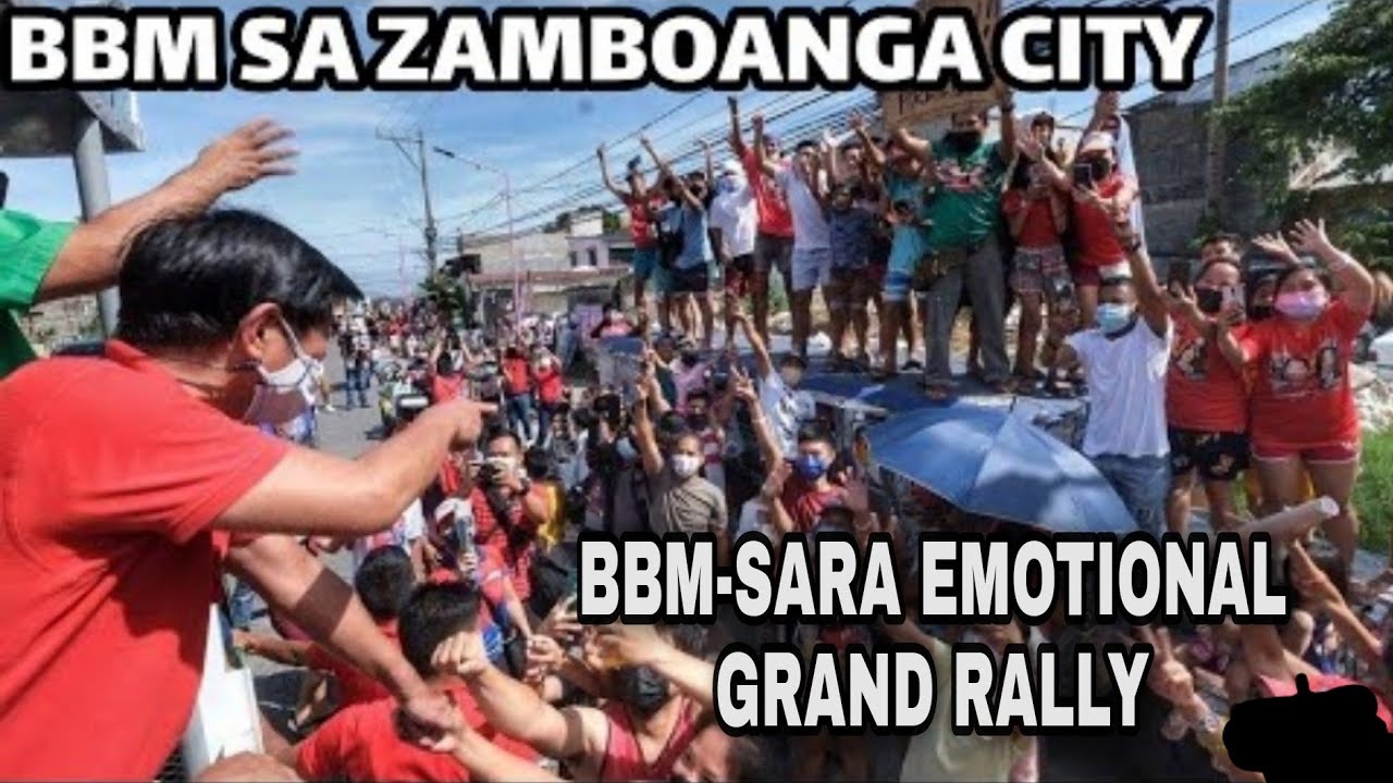 EMOTIONAL BBM-SARA GRAND RALLY Bongbong Marcos Uniteam BBM-Sara Mayor Inday Sara Duterte ❤️💚