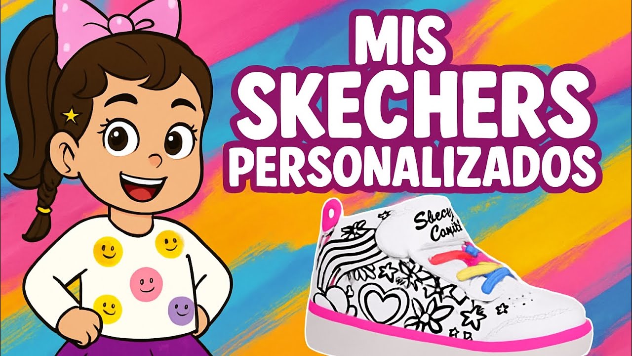 🎨Mis Skechers personalizados 💖