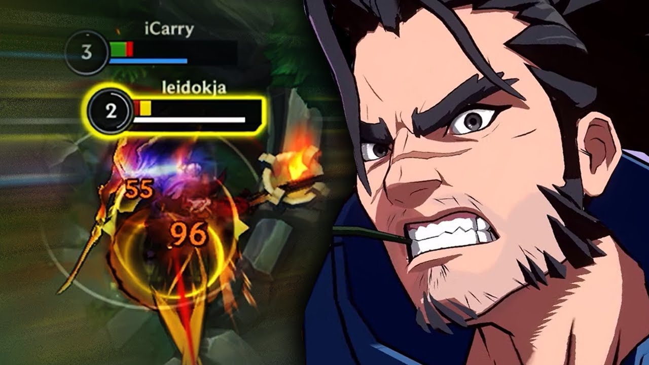 Wild Rift Yasuo vs. Aatrox Main Baron Lane Gameplay!