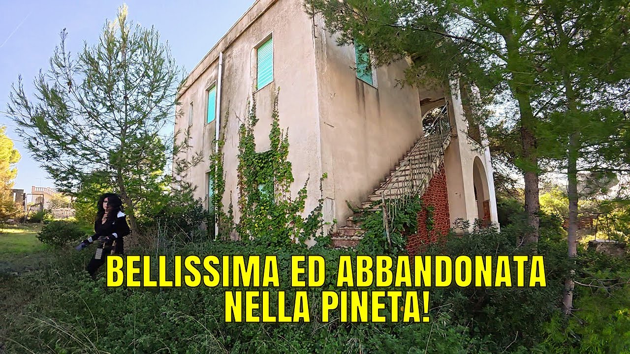 SCOPRIAMO UNA INCREDIBILE CASA ABBANDONATA NASCOSTA IN UNA PINETA!