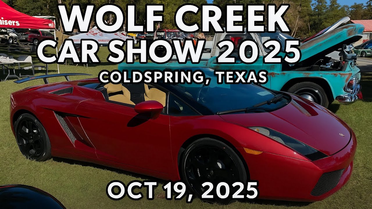 INSANE Classics at the Wolf Creek Car Show 2025! | Coldspring, Texas (Oct 19, 2025)