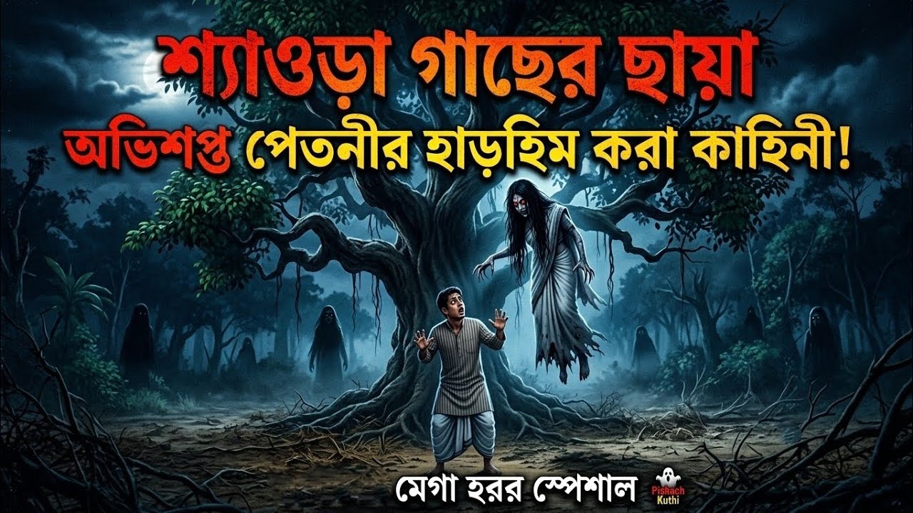 শ্যাওড়া গাছের ছায়া: নিঝুম রাতে যে ভুলটি অনিমেষ করেছিল! 🌳💀 | হাড়হিম করা সত্য ঘটনা | Pishach Kuthi