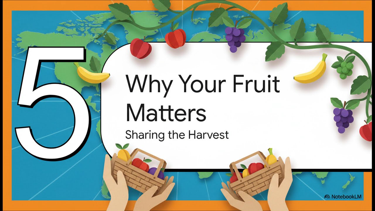 The Fruits of the Spirit - How the Holy Spirit Helps Us Become Like Jesus