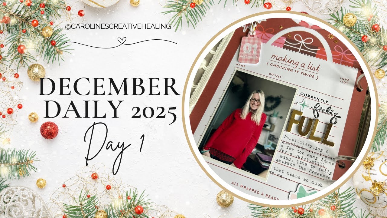 December Daily Process Video | Day 1