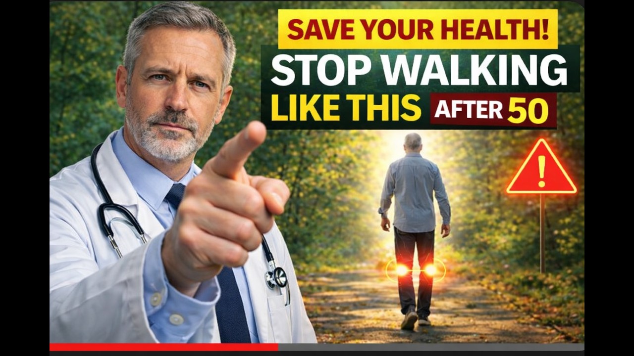 7 Walking Mistakes That Are Destroying Your Health After 50 | Doctor Explains
