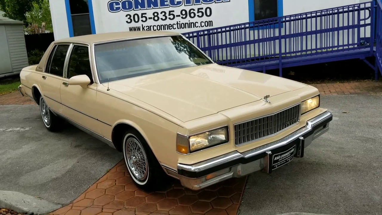 1989 Caprice Brougham @ karconnectioninc.com Miami, FL