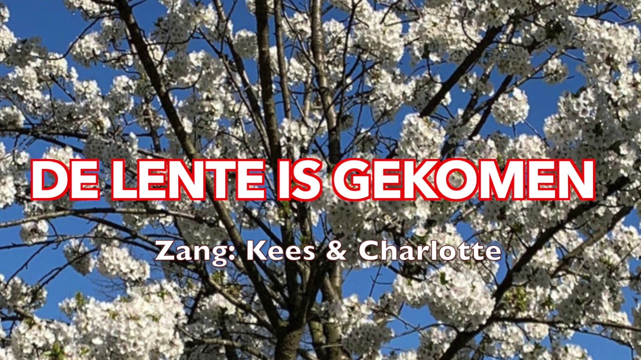 De lente is gekomen
