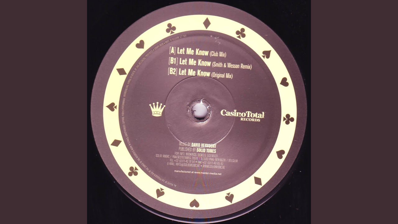 Let me Know (Radio Mix)