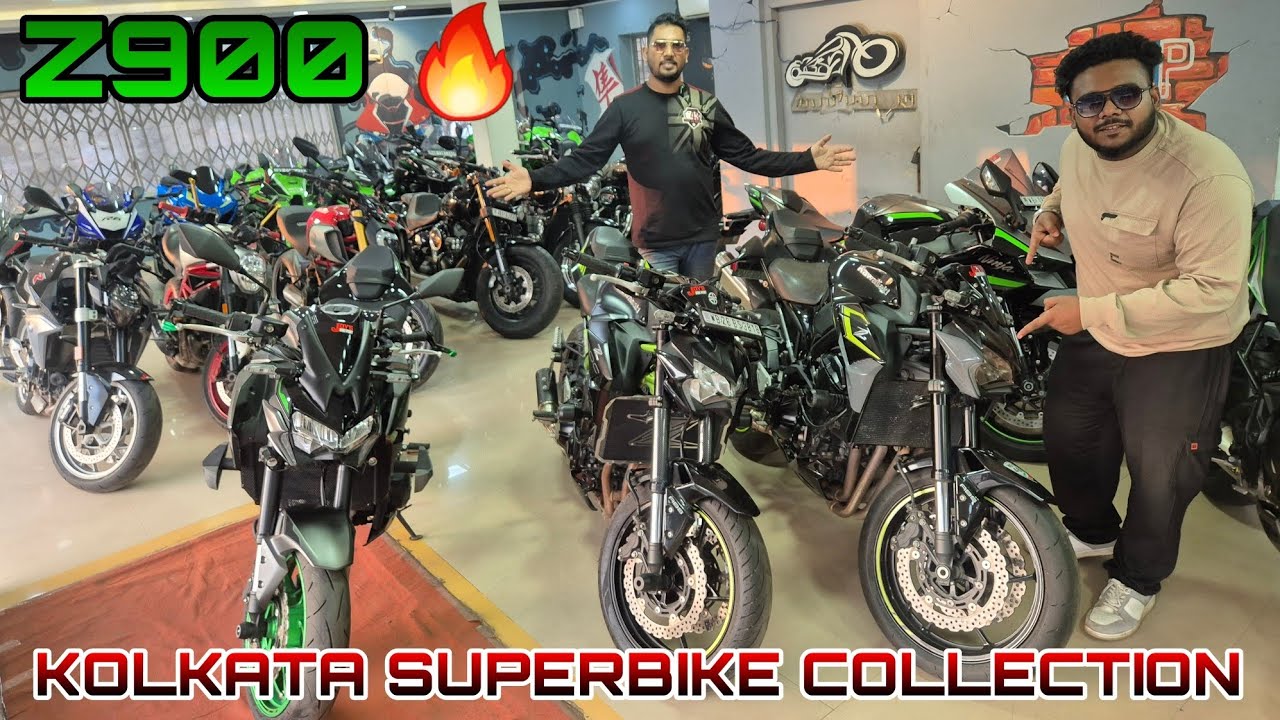 JOY'S BIKE POINT | Biggest Superbikes collection in KOLKATA 🔥 z900 @rider25official