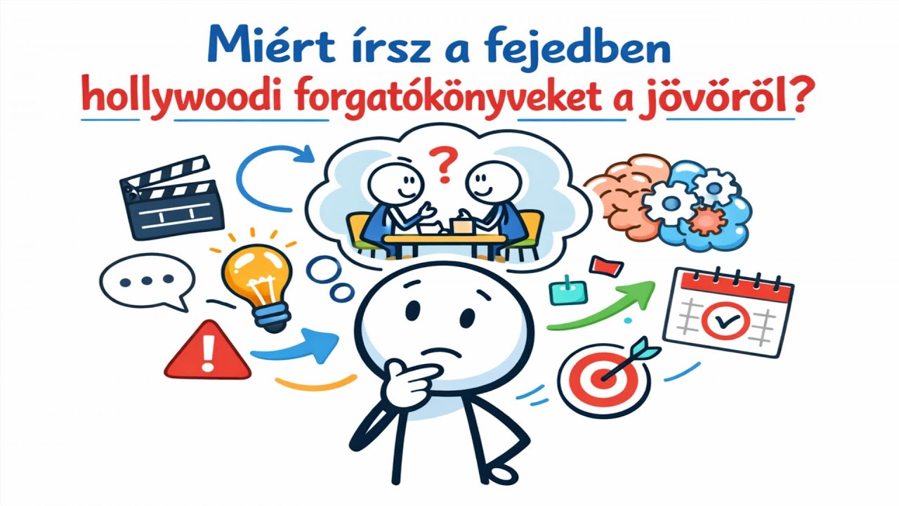 Miért írsz a fejedben hollywoodi forgatókönyveket a jövőről?