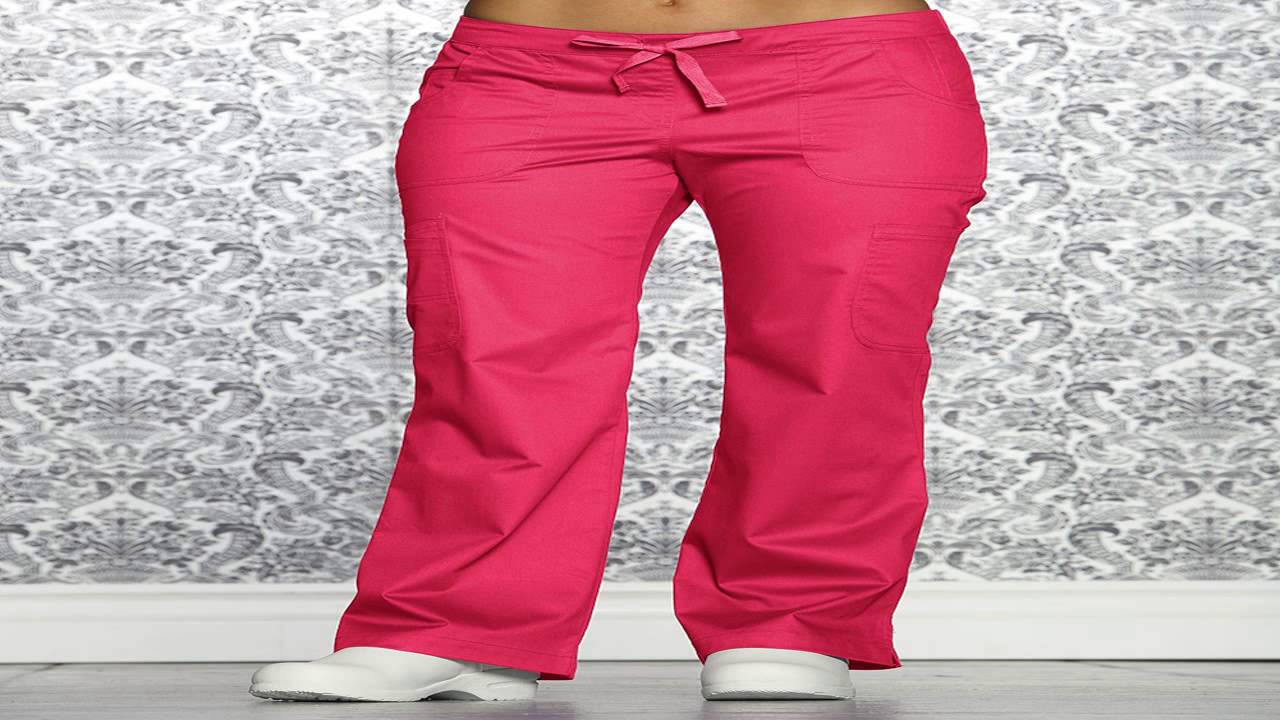 Dickies Scrubs Womens Back Elastic Cargo Pant