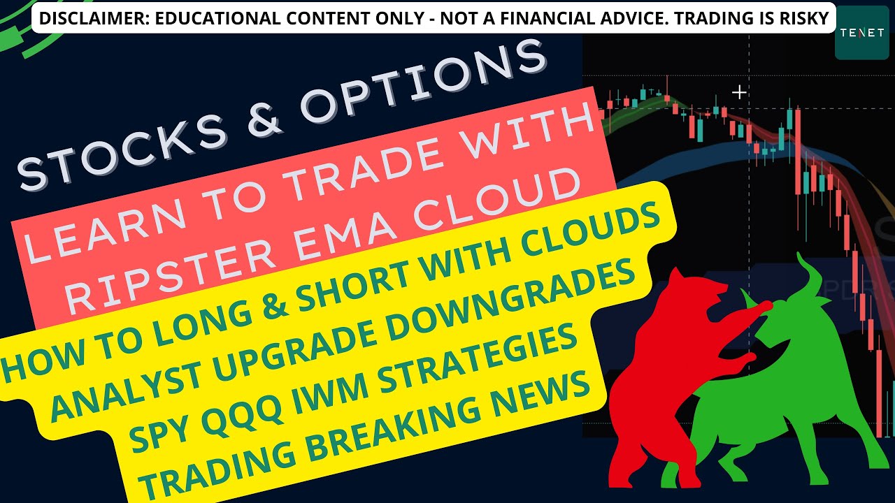Stock Market Strategies with Ripster Clouds : Trading Breaking News & Analyst Comments & MTF Clouds