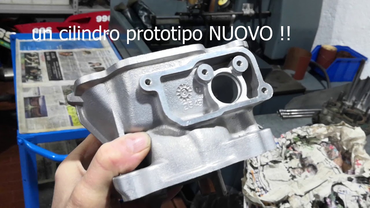 Incredibile ! un prototipo del motore del Gilera GFR 125 !