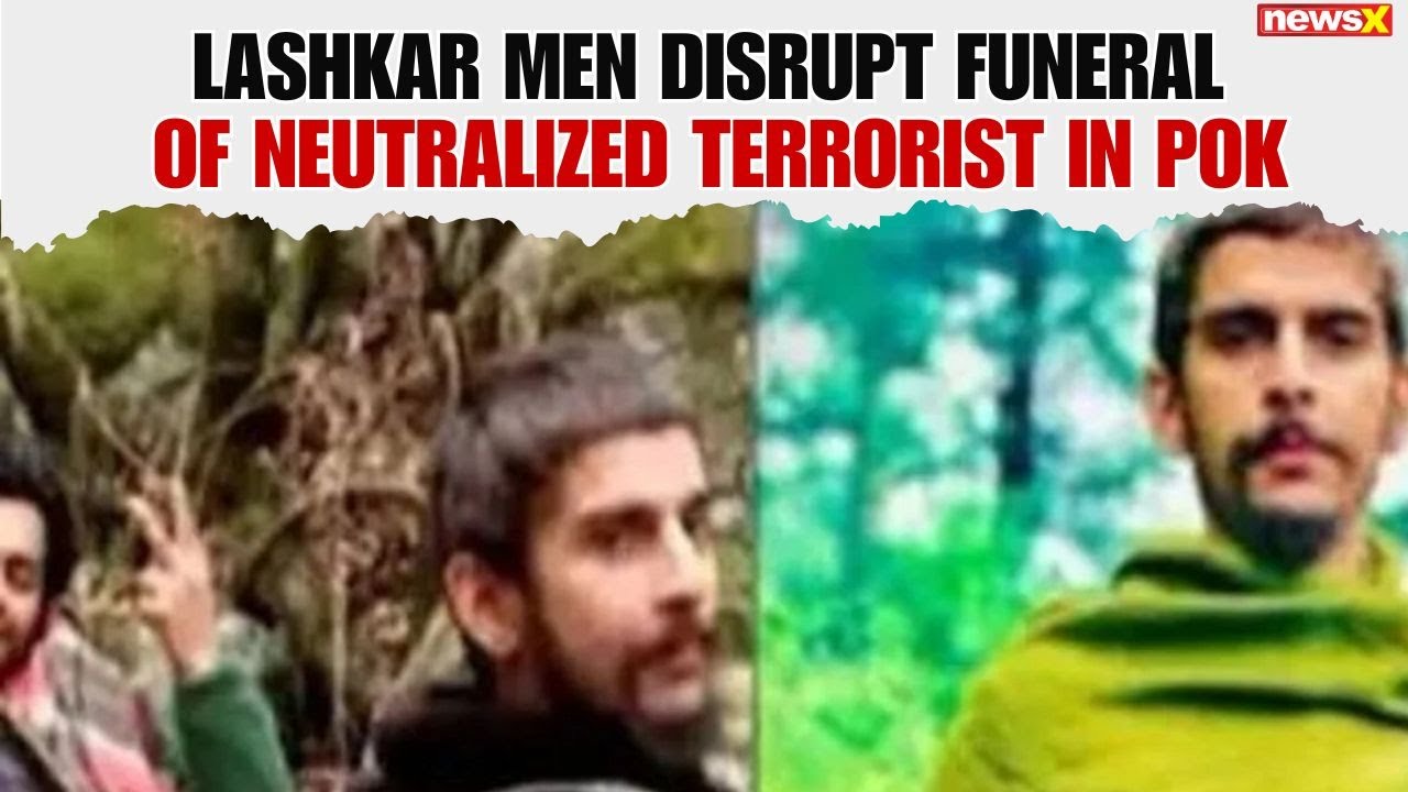 Terrorist Tahir Habib's Funeral Sparks Gun Threats by Lashkar Commander | NewsX