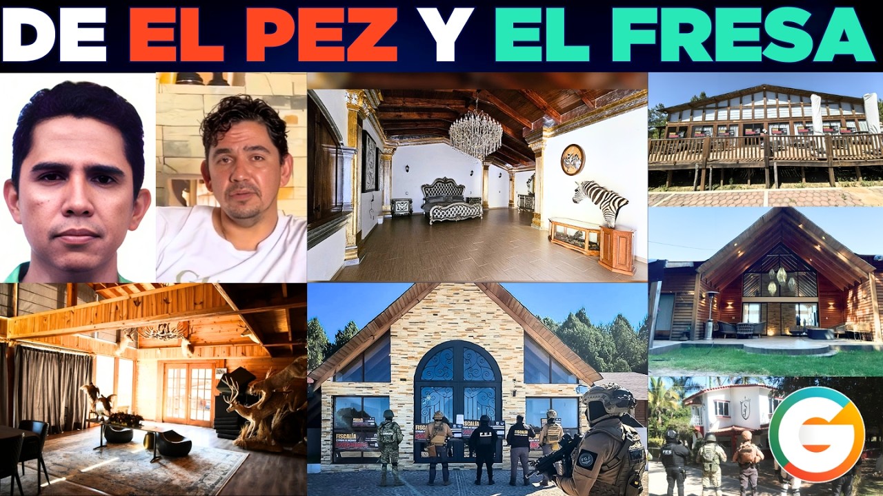 De “El Pez” y “El Fresa” : Ranchos, Viviendas, Bodegas y  Casas de Seguridad #Edomex