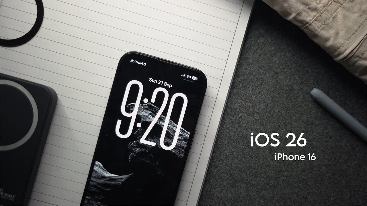 iOS 26 On iPhone 16 | Changed A Lot 🤯 !