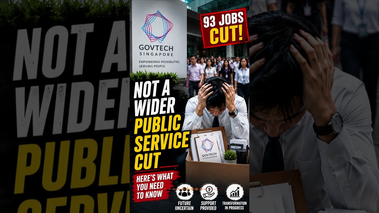 GovTech Cut 93 Roles&mdash;Are Other Agencies Next? #Singapore #GovTech